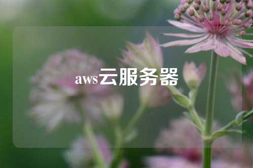 aws云服务器