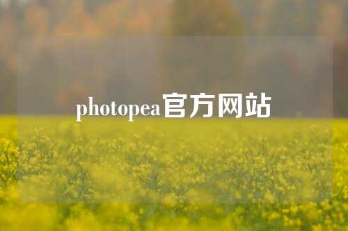 photopea官方网站