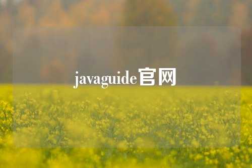 javaguide官网