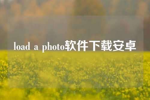 load a photo软件下载安卓