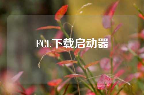 FCL下载启动器