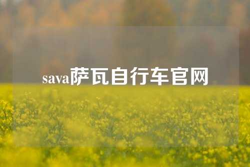 sava萨瓦自行车官网