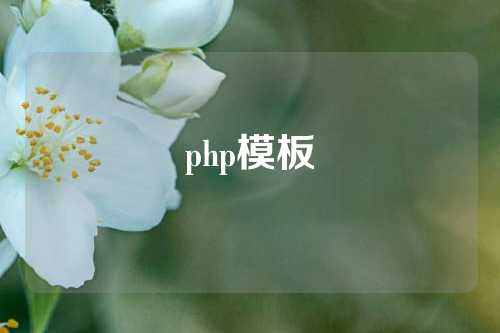 php模板