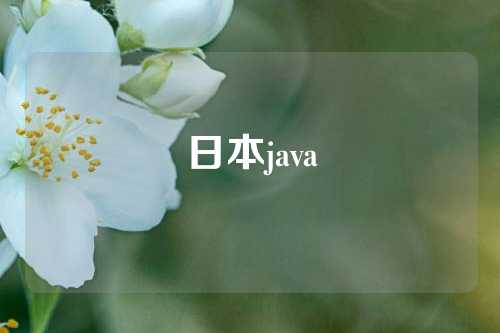 日本java