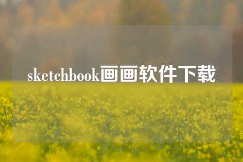 sketchbook画画软件下载