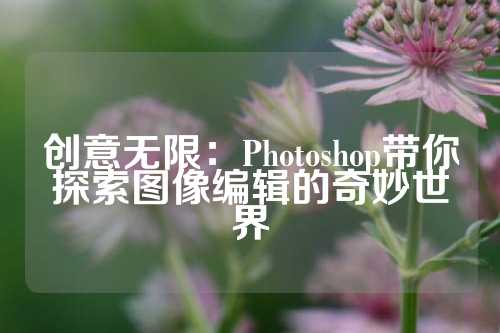 创意无限：Photoshop带你探索图像编辑的奇妙世界