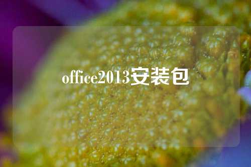 office2013安装包