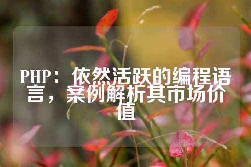 PHP：依然活跃的编程语言，案例解析其市场价值